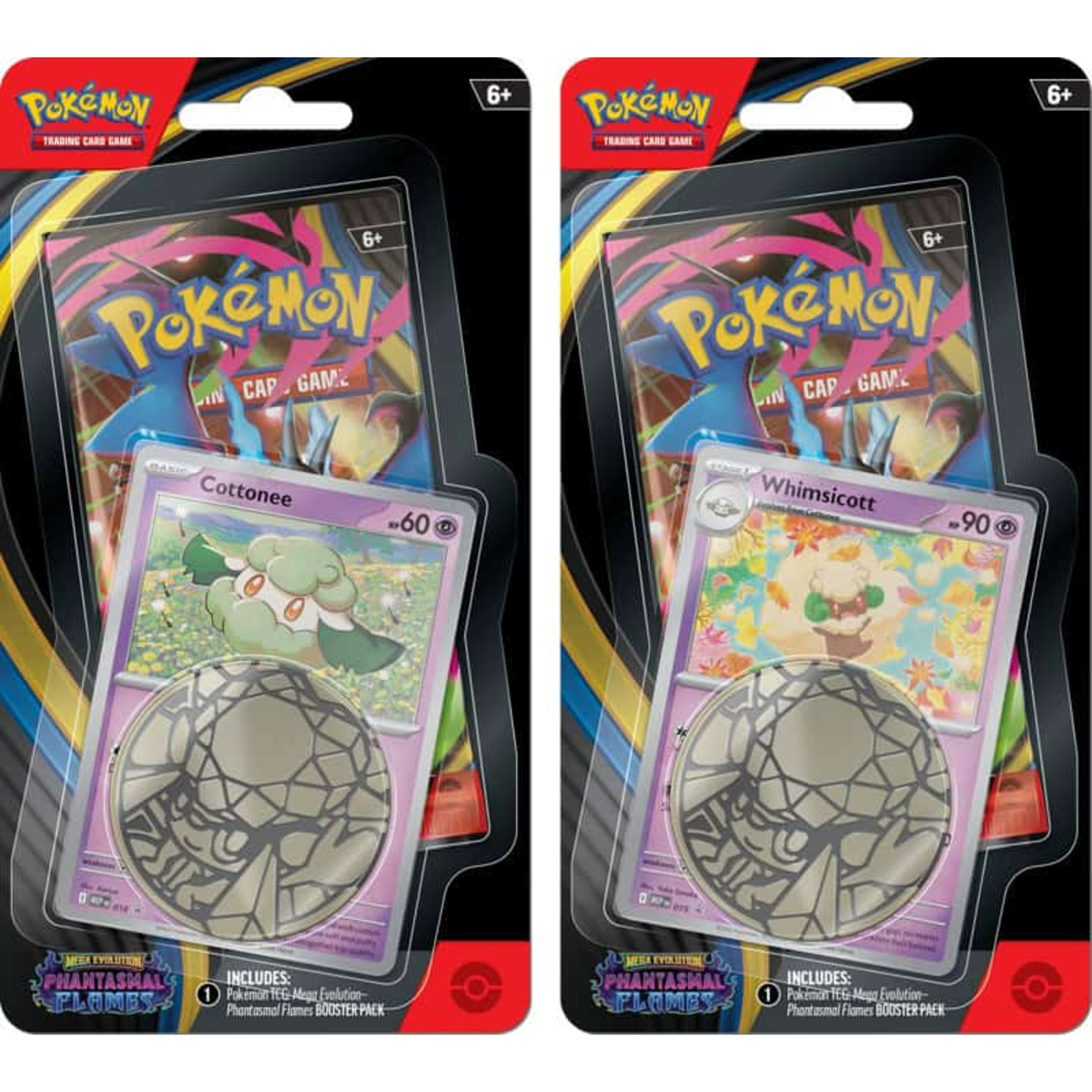 Pokemon Mega Evolution - ME02 - Phantasmal Flames Checklane Blister