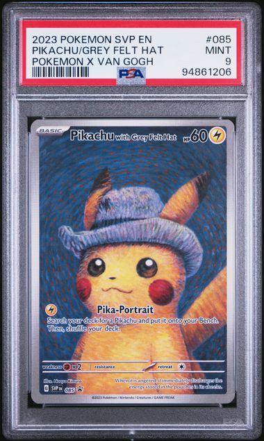SV Scarlet & Violet Promo Cards  085 PSA9 #94861206 Pikachu with Grey Felt Hat  - Promo