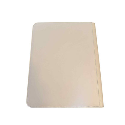 PM Supplies 9-Pocket Toploader Binder - White