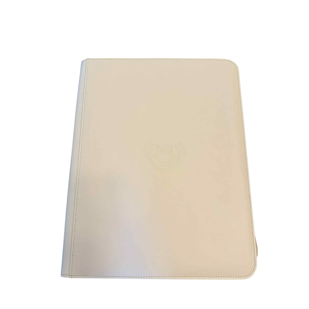 PM Supplies 9-Pocket Toploader Binder - White