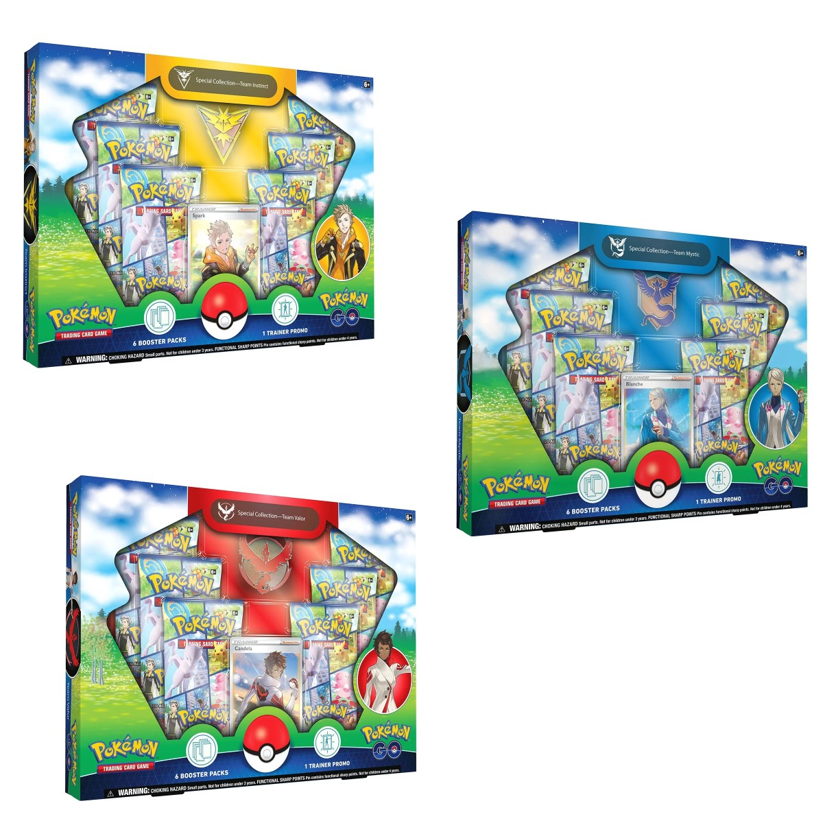 Pokemon Sun & Moon - Pokemon GO - Special Collection Bundle of 3