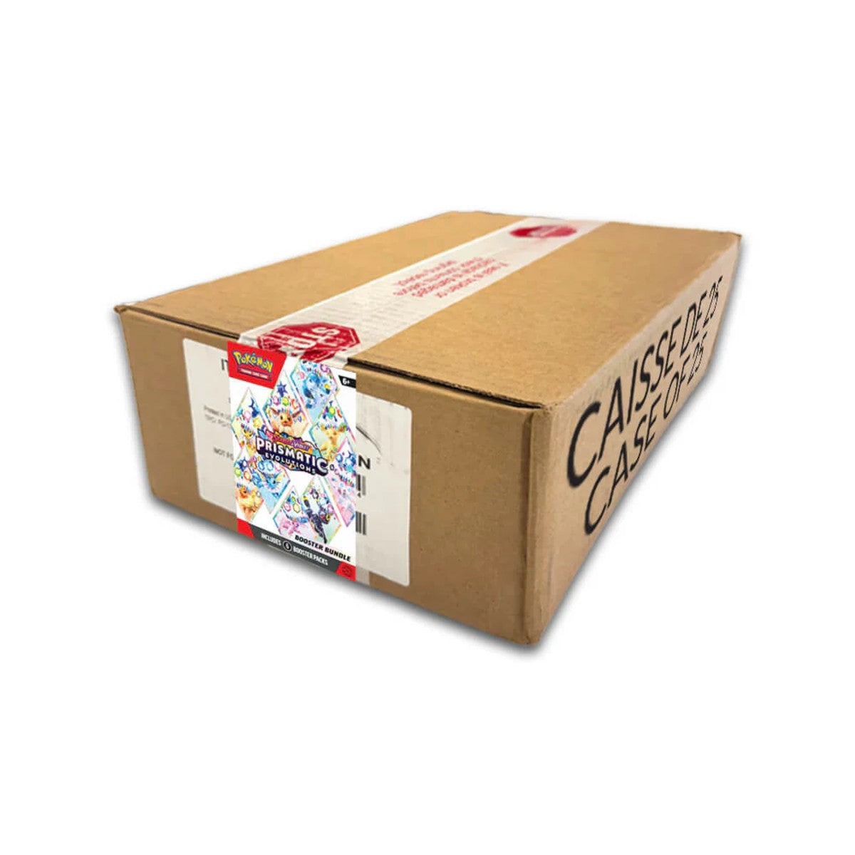 Pokemon Scarlet & Violet - SV08.5 - Prismatic Evolutions Booster Bundle Sealed Case (25 Bundles)