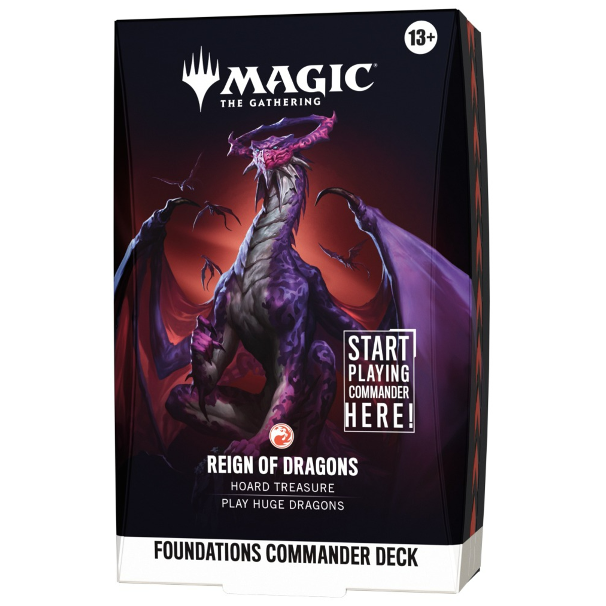 Magic The Gathering - Foundations Commander Deck - Reign of Dragons