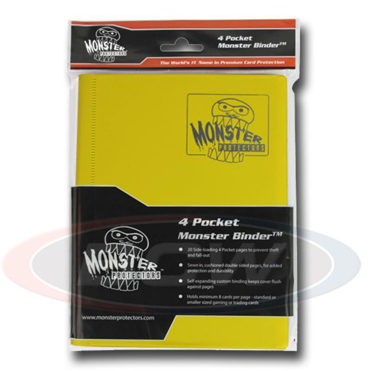 Monster 4 Pocket Binder - Pick a Colour!