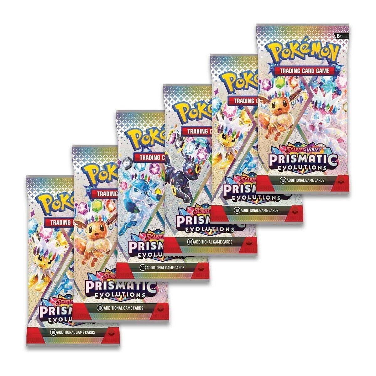 Pokemon Scarlet & Violet - SV08.5 - Prismatic Evolutions Loose Booster Pack