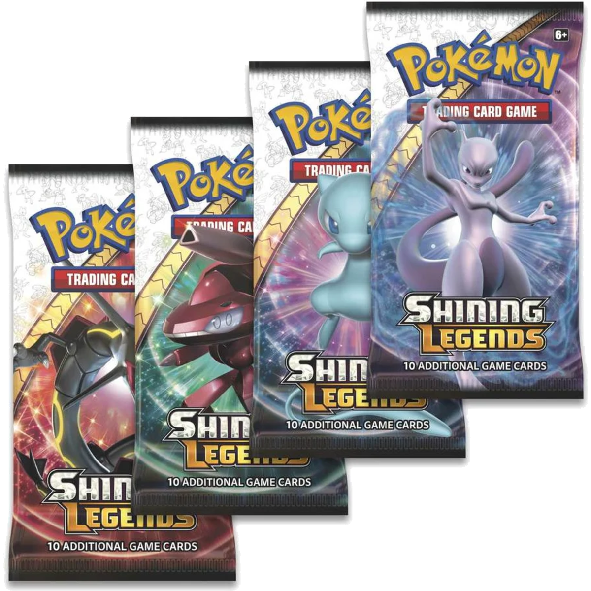 Pokemon Sun & Moon - SM3+ - Shining Legends Loose Booster Pack