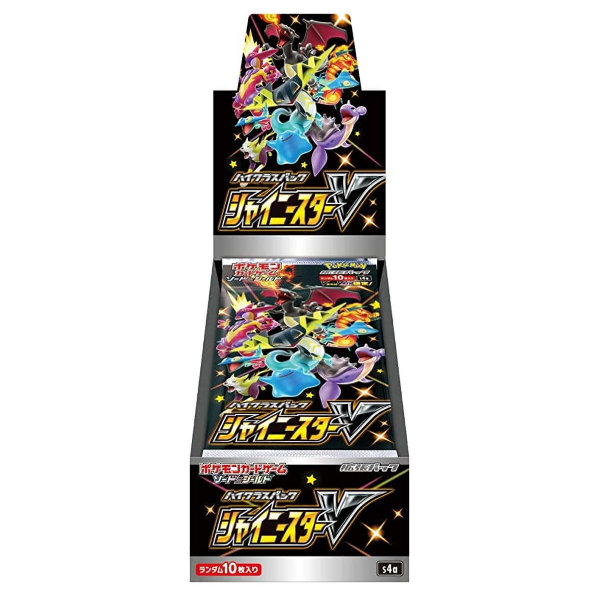 Pokemon Sword & Shield Japanese - S4a - Shiny Star V Booster Box (10 packs)