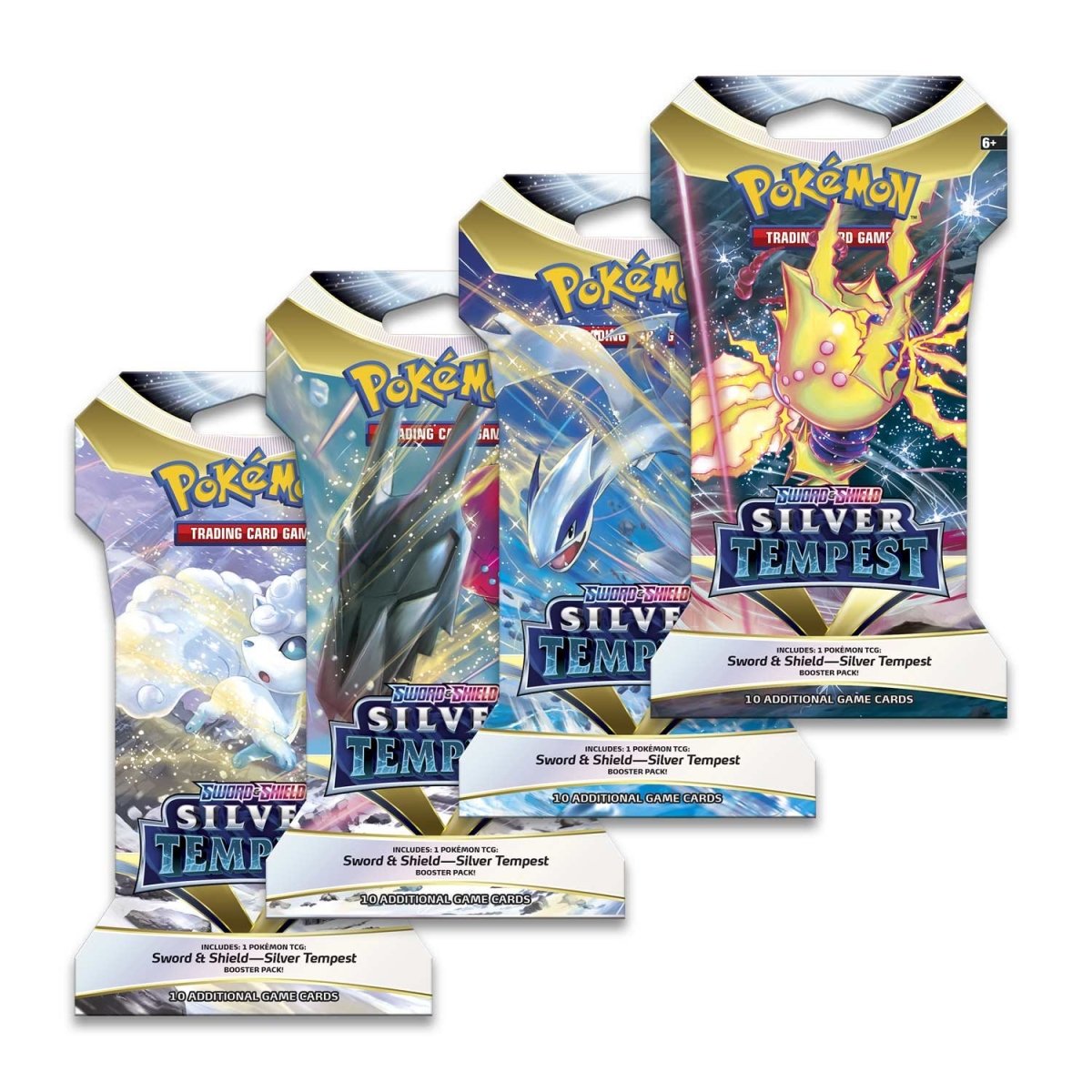 Pokemon Sword & Shield - SWSH12 - Silver Tempest Sleeved Booster Pack (Random Variant)