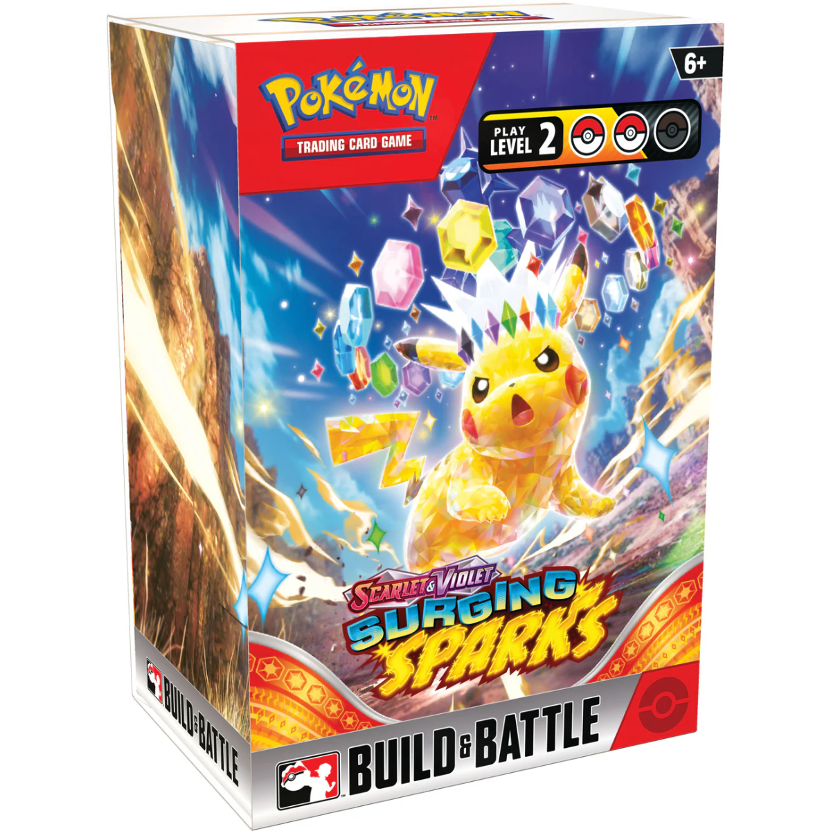 Pokemon Scarlet & Violet - SV08 - Surging Sparks Build & Battle Kit