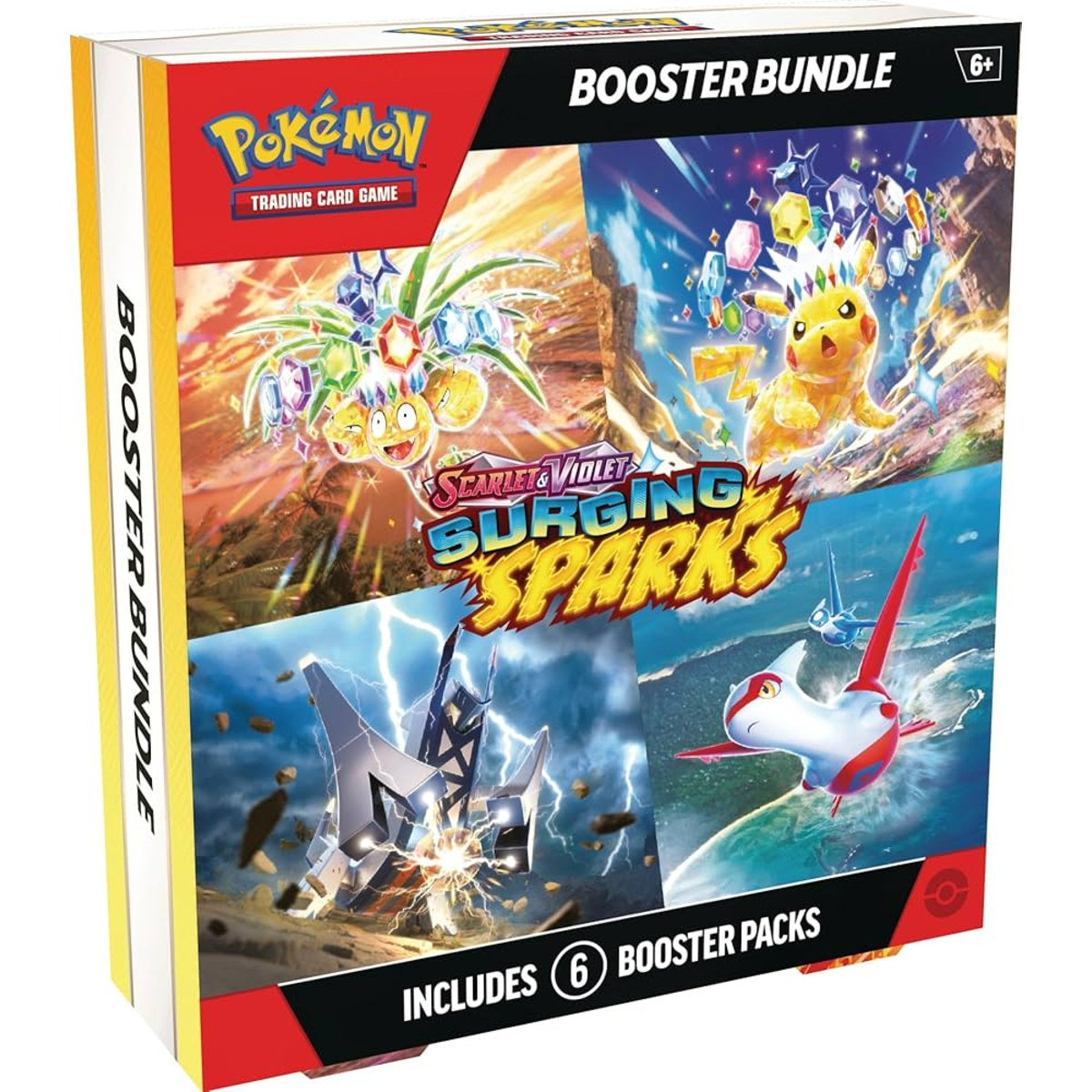 Pokemon Scarlet & Violet - SV08 - Surging Sparks Booster Bundle (6 Packs)