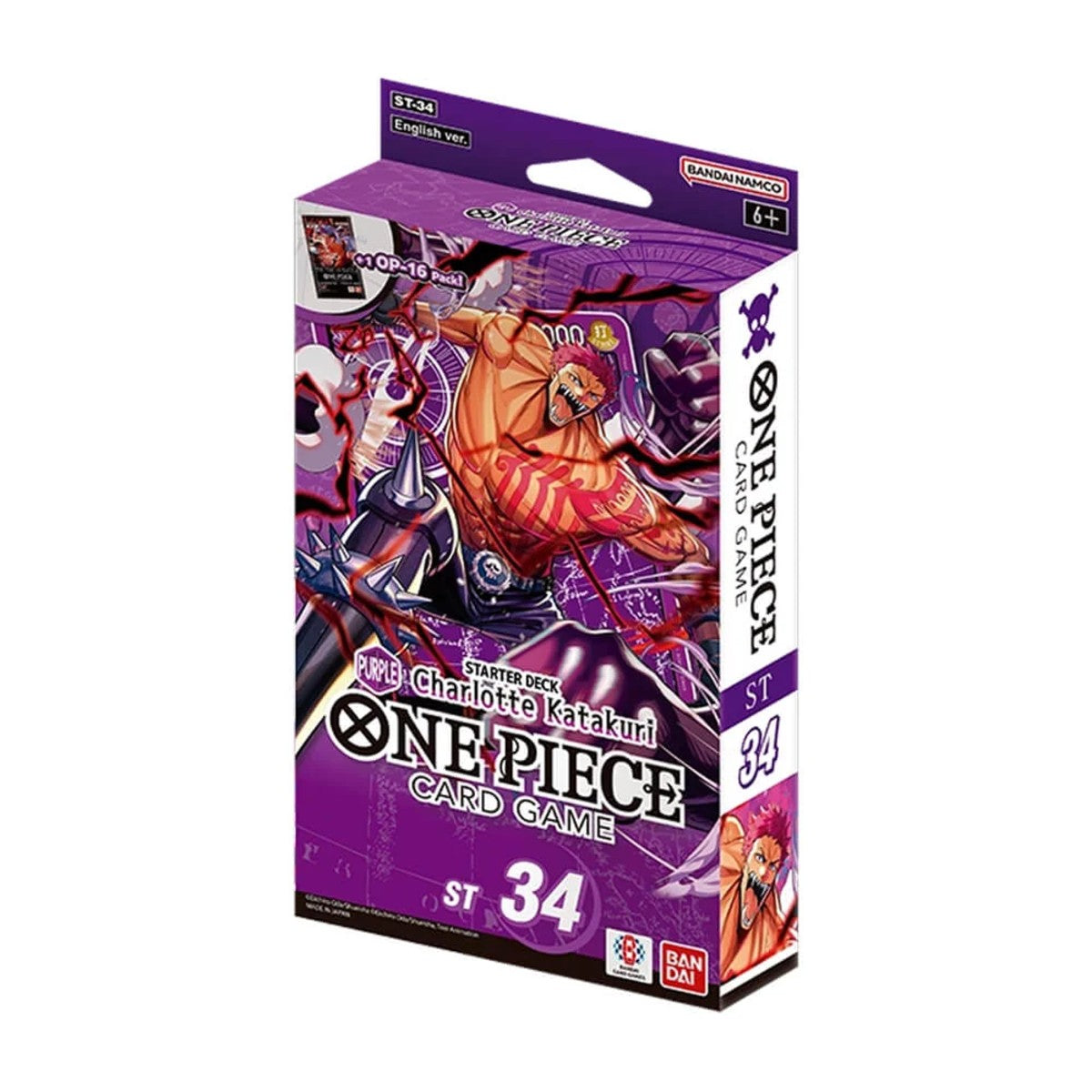 One Piece Card Game - ST34 -  PURPLE Katakuri - Starter Deck