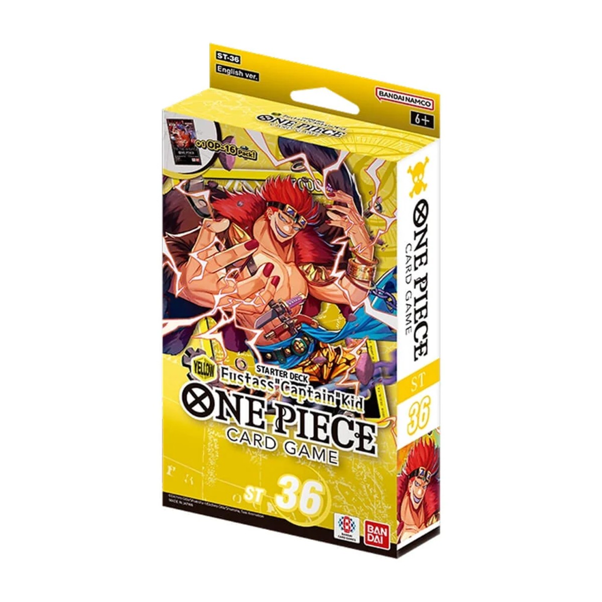 One Piece TCG - ST36 -  YELLOW Eustass "Captain" Kid Starter Deck