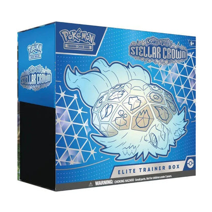 Pokemon Scarlet & Violet - SV07 - Stellar Crown Elite Trainer Box (9 Packs)
