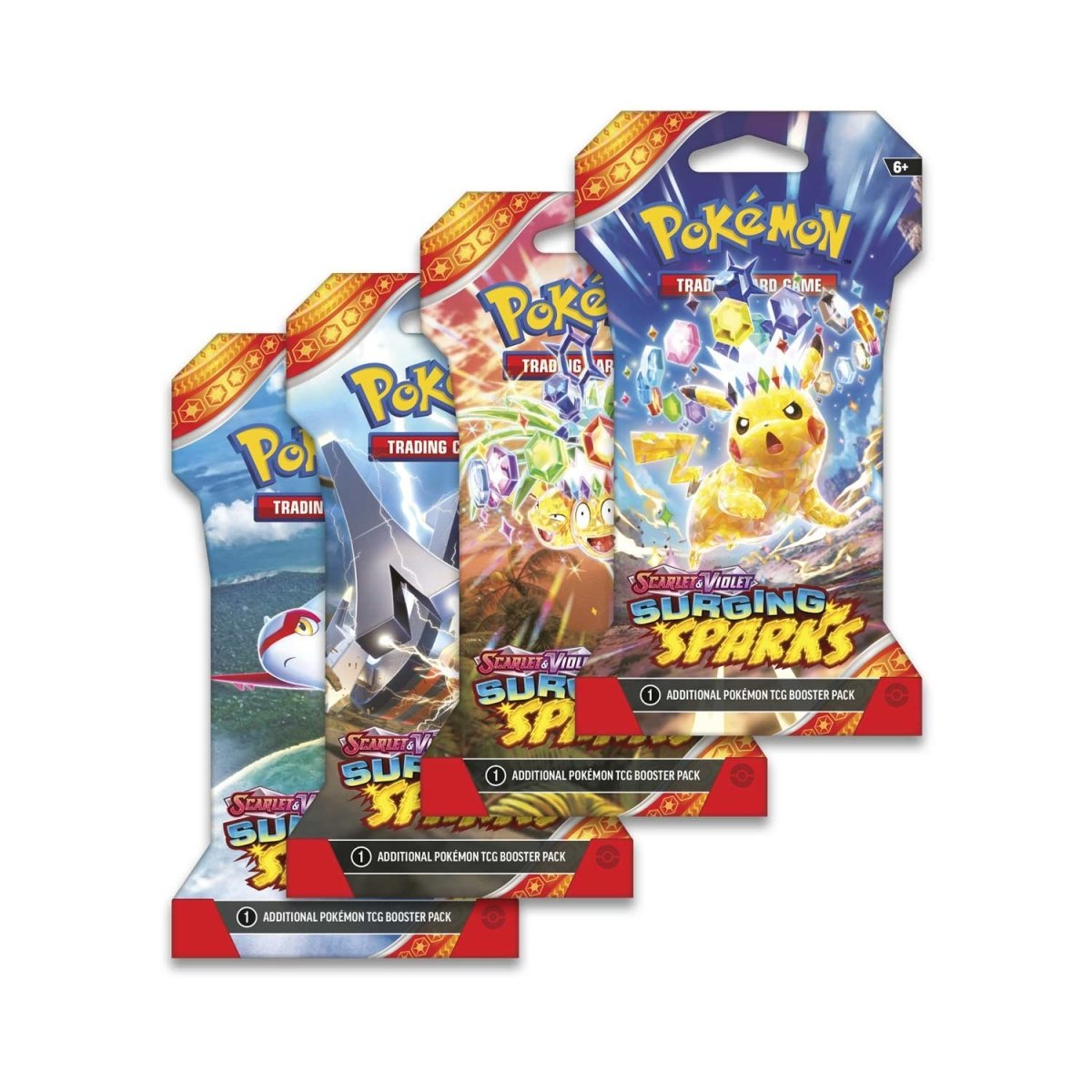 Pokemon Scarlet & Violet - SV08 - Surging Sparks Sleeved Booster Pack (Random Variant)