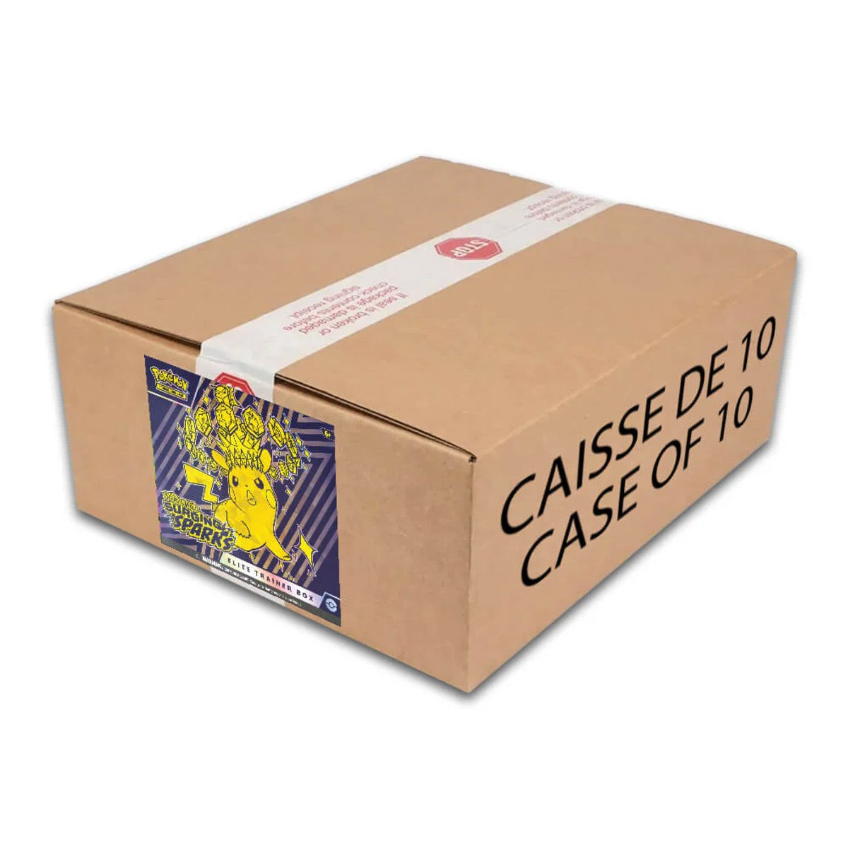 Pokemon Scarlet & Violet - SV08 - Surging Sparks Elite Trainer Box Sealed Case (10 ETBs)