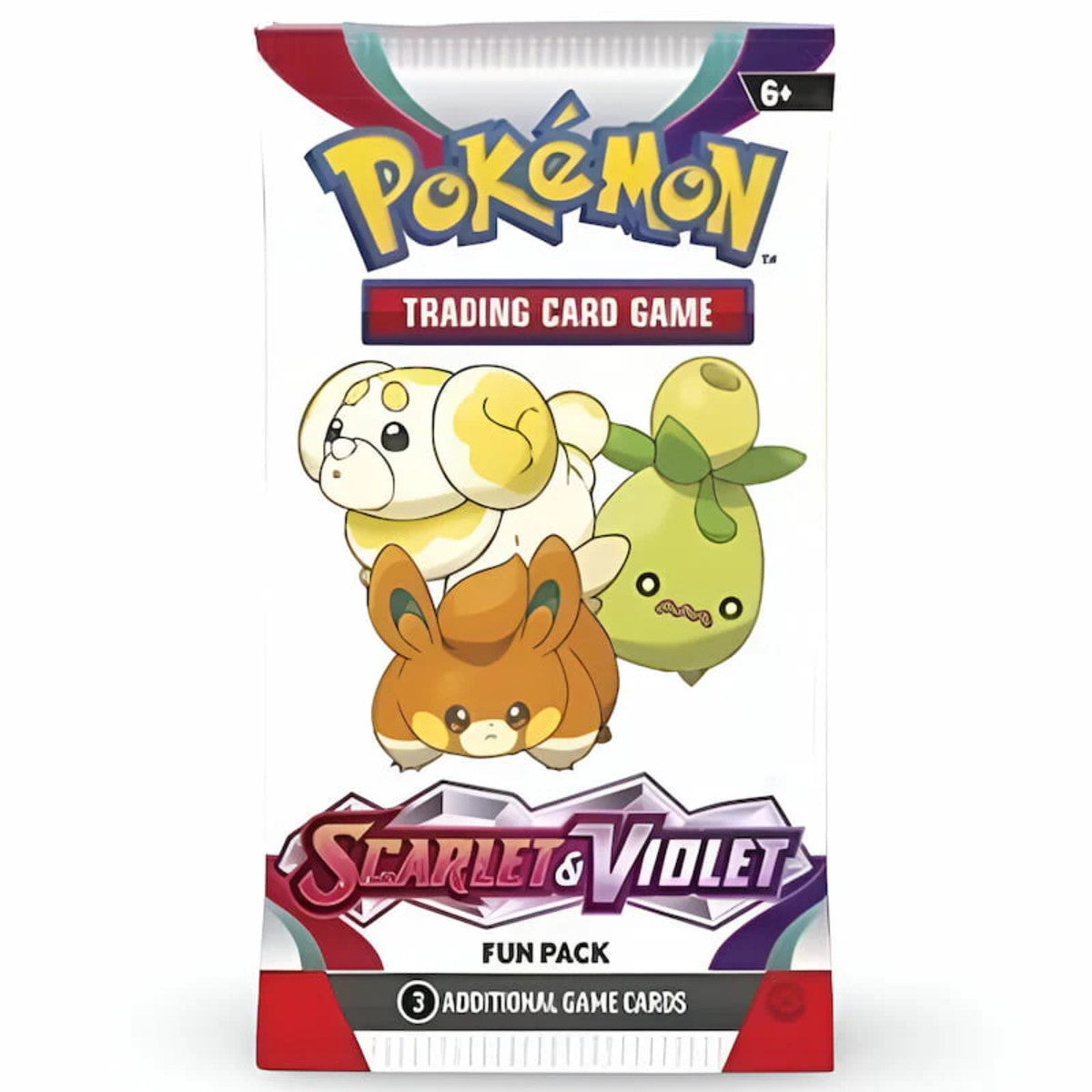 Pokemon Scarlet & Violet - SV01 - Scarlet & Violet Base Fun Pack (3 cards per pack)