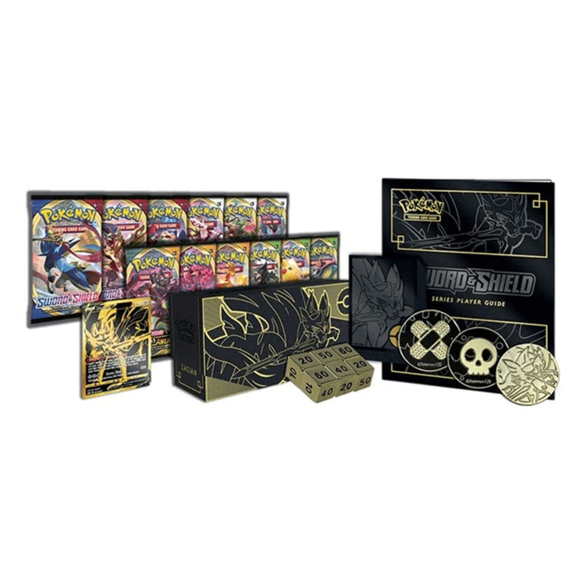Pokemon Sword & Shield Elite Trainer Box Plus - Zacian