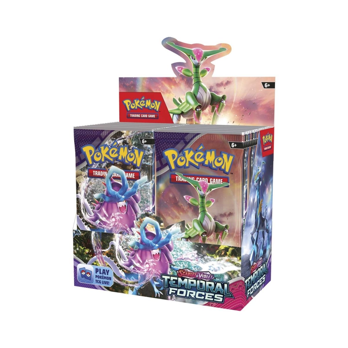 Pokemon Scarlet & Violet - SV05 - Temporal Forces Booster Box (36 Packs)