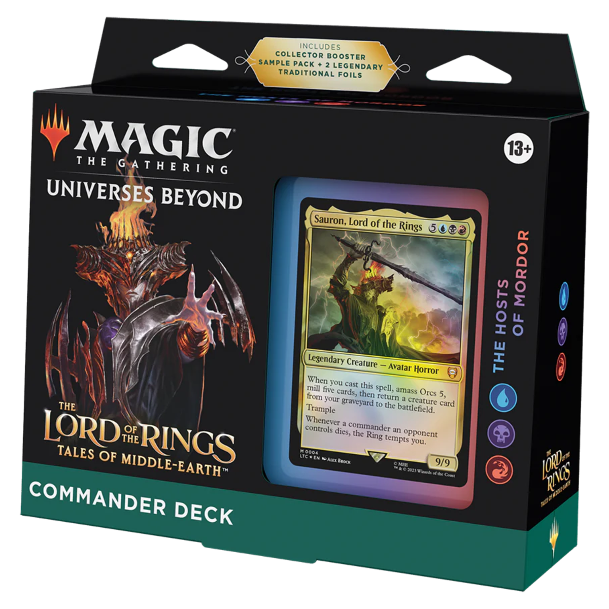 Magic the Gathering - The Lord of the Rings: Tales of Middle-Earth - The Hosts of Mordor Commander Deck