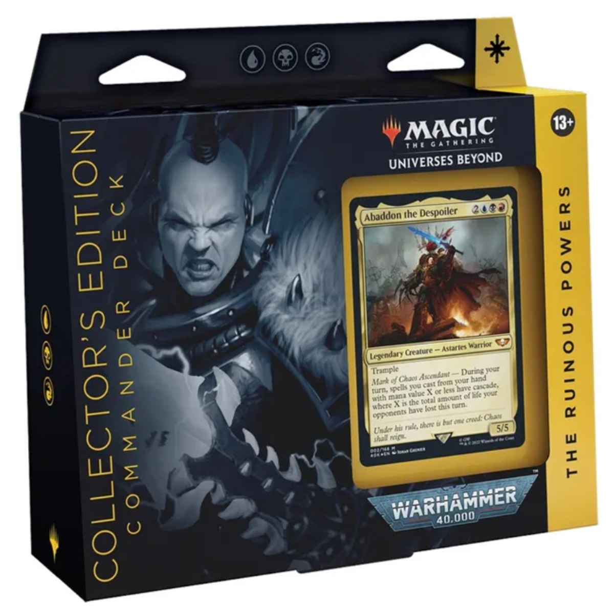 Magic the Gathering - Universes Beyond: Warhammer 40,000 - The Ruinous Powers - Collector's Edition Commander Deck