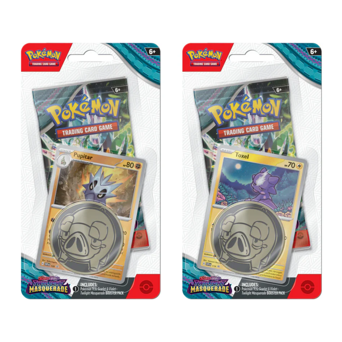 Pokemon Scarlet & Violet - SV06 - Twilight Masquerade Checklane Blister Pack (Random Promo)