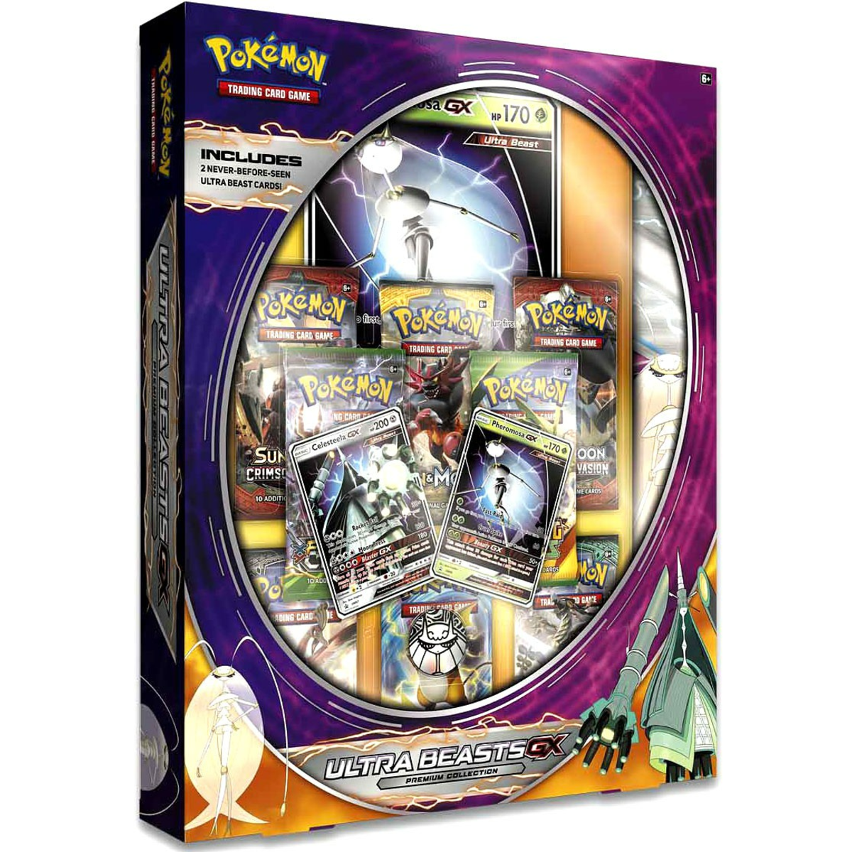 Pokemon Sun & Moon - Ultra Beasts GX Premium Collection - Pheromosa & Celesteela