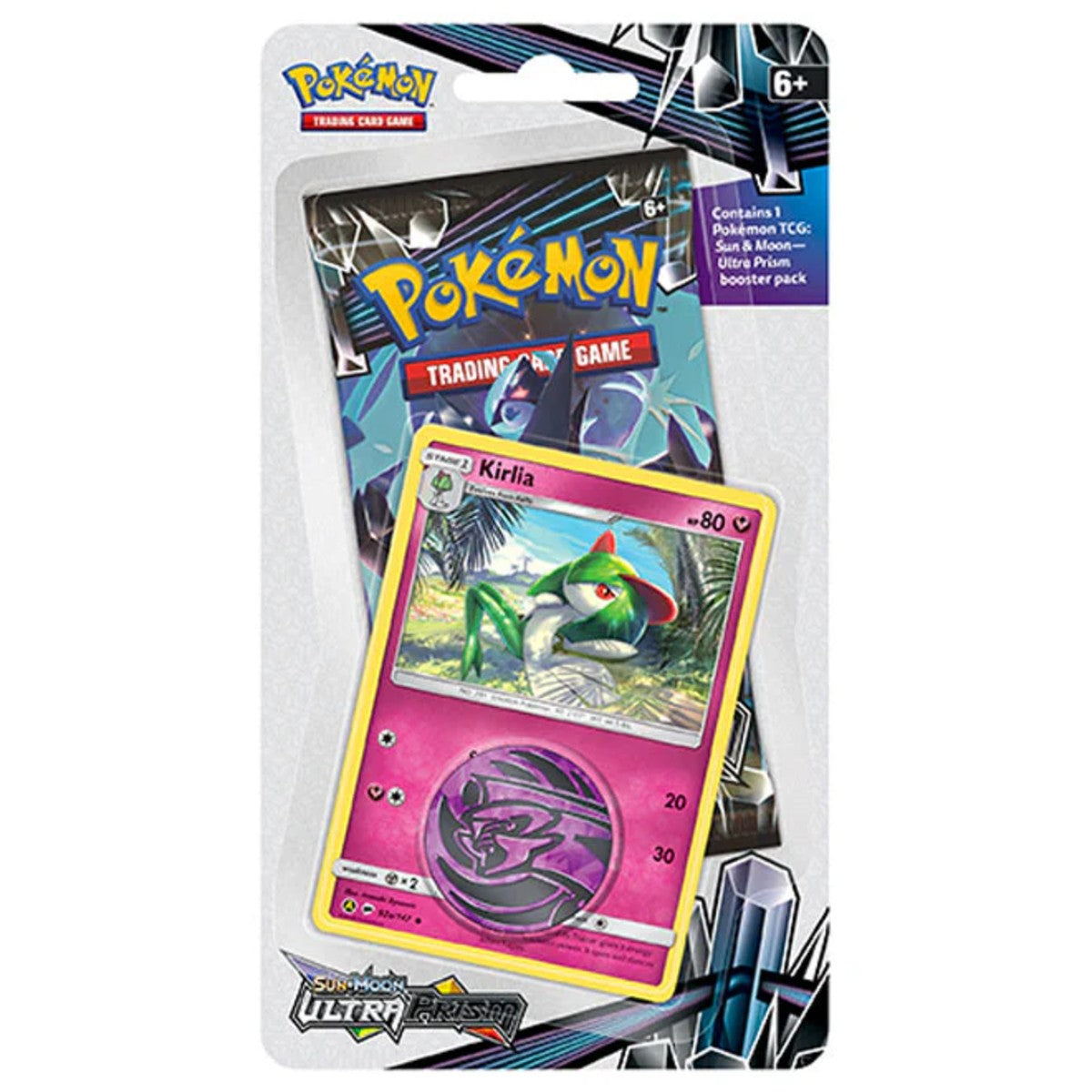 Pokemon Sun & Moon - SM05 - Ultra Prism Checklane Blister (Kirlia)