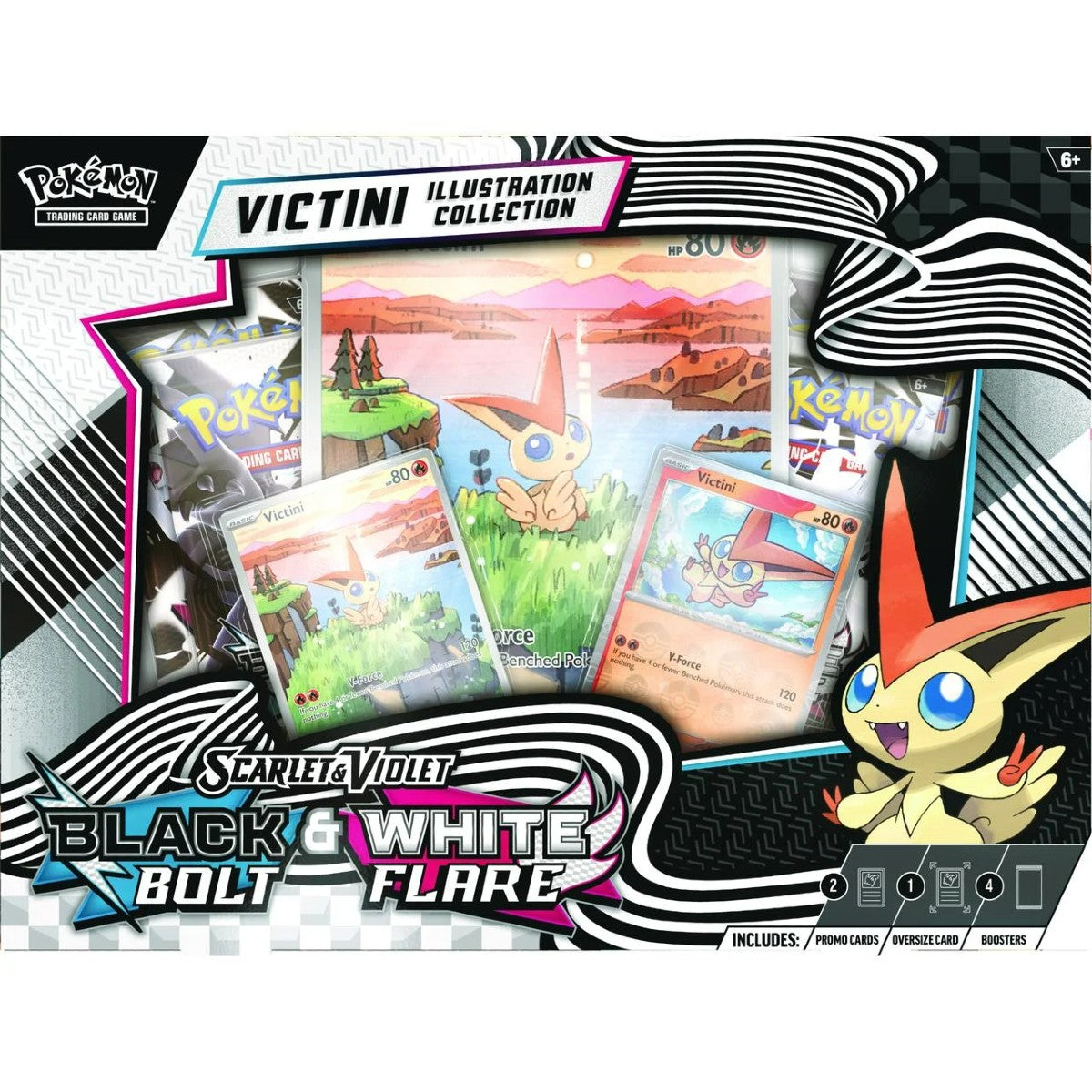 Pokemon Scarlet & Violet - SV10.5 - Unova Victini Illustration Collection
