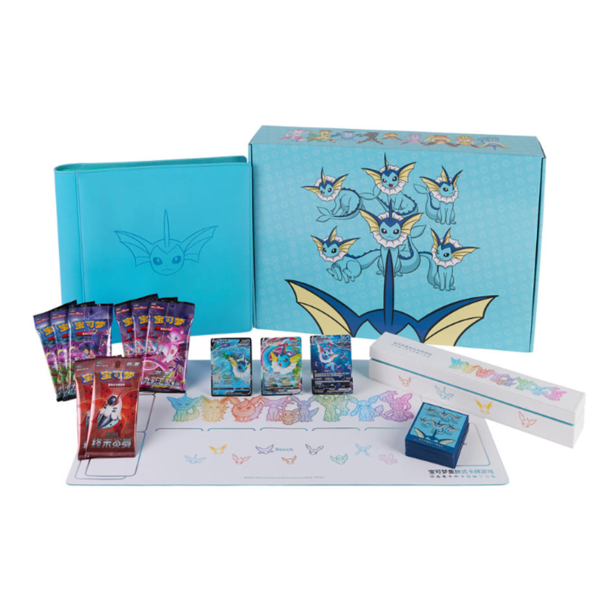 Pokemon Simplified Chinese - Vaporeon Gift Box