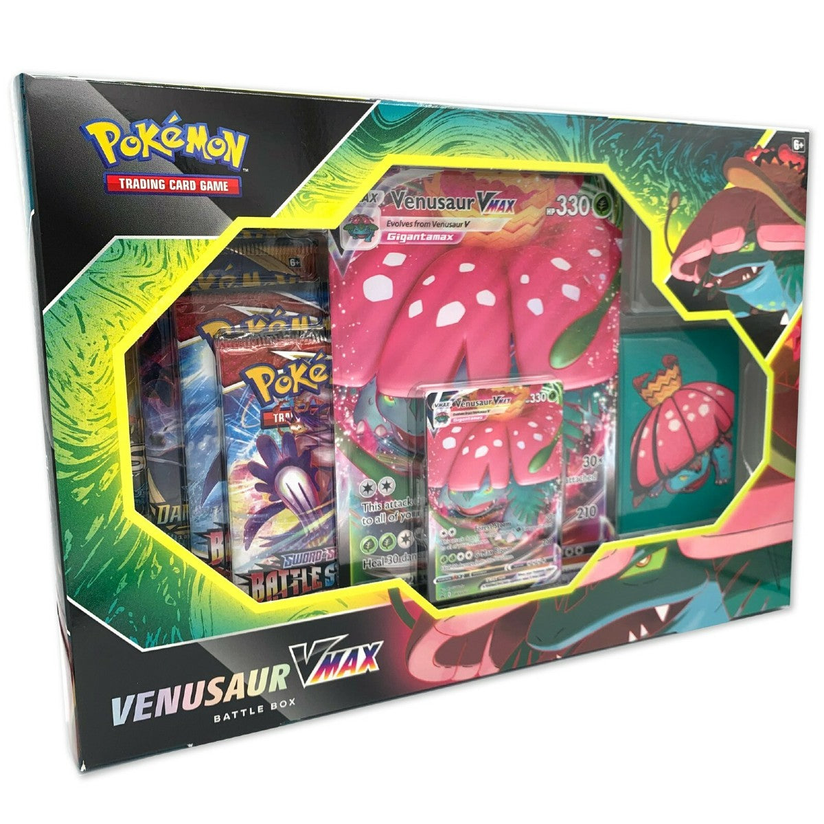 Pokemon Sword & Shield - Venusaur Vmax Battle Box