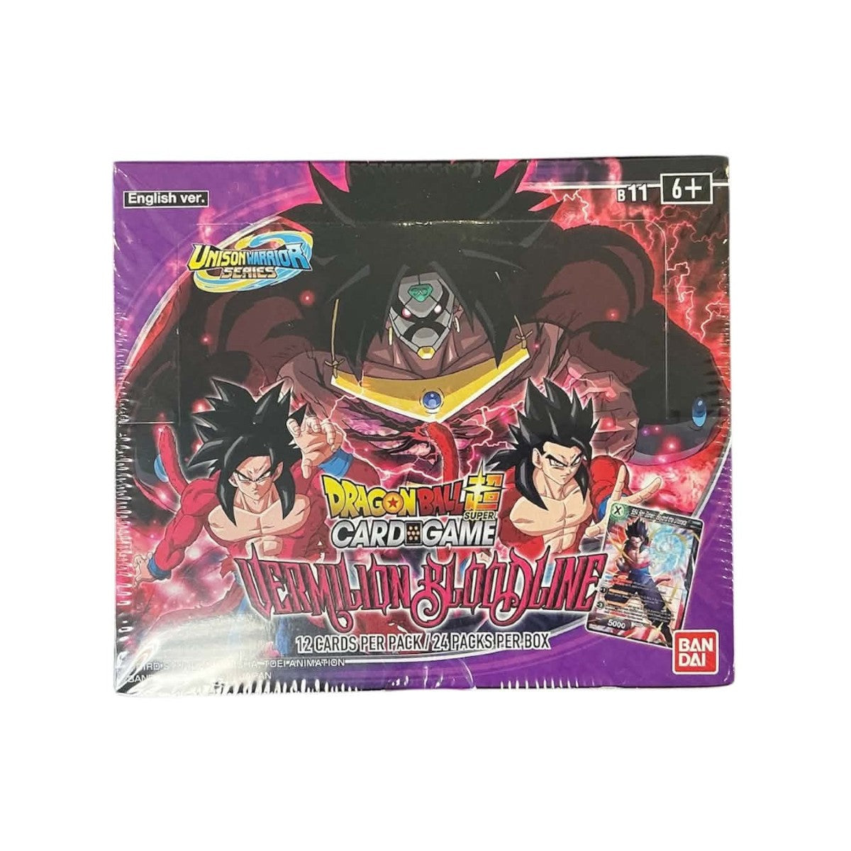 Dragon Ball Super TCG - Vermilion Bloodline Booster Box - 1st Edition
