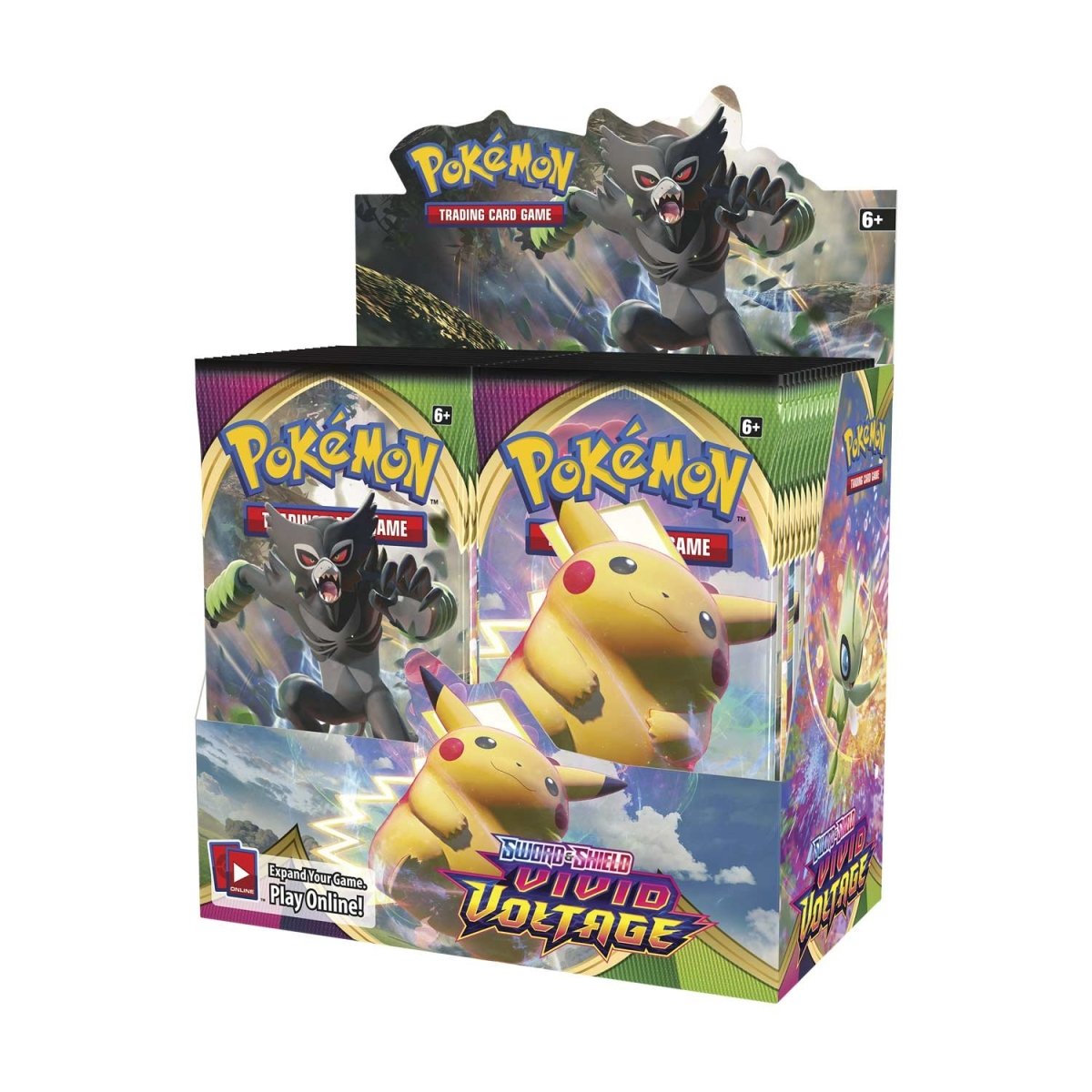 Pokemon Sword & Shield - SWSH04 - Vivid Voltage Booster Box (36 Packs) BeardyCards Pokemon Sword & Shield - SWSH04 - Vivid Voltage Booster Box (36 Packs) BeardyCards