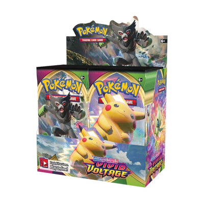 Pokemon Sword & Shield - SWSH04 - Vivid Voltage Booster Box (36 Packs)