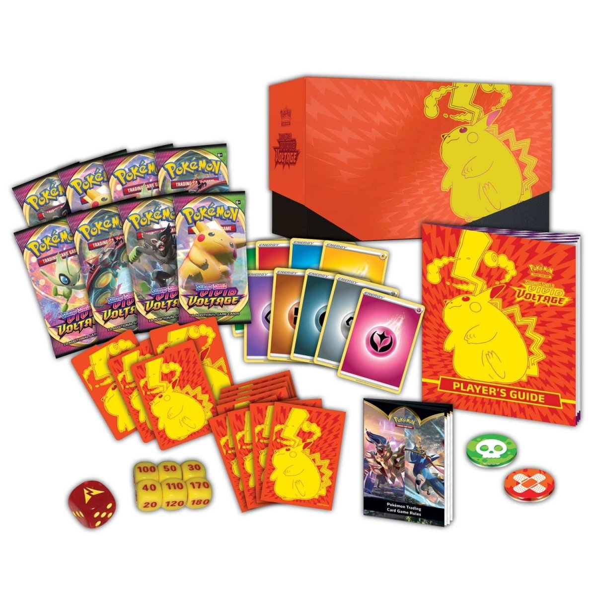 Pokemon Sword & Shield - SWSH04 - Vivid Voltage Elite Trainer Box (8 Packs)