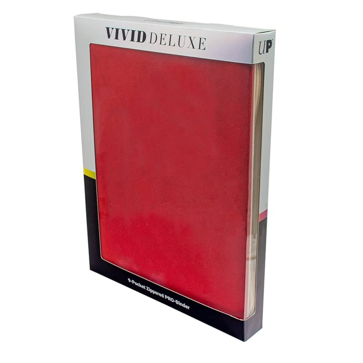 Ultra Pro - Vivid - 9 Pocket Deluxe Zippered Pro Binder - Red