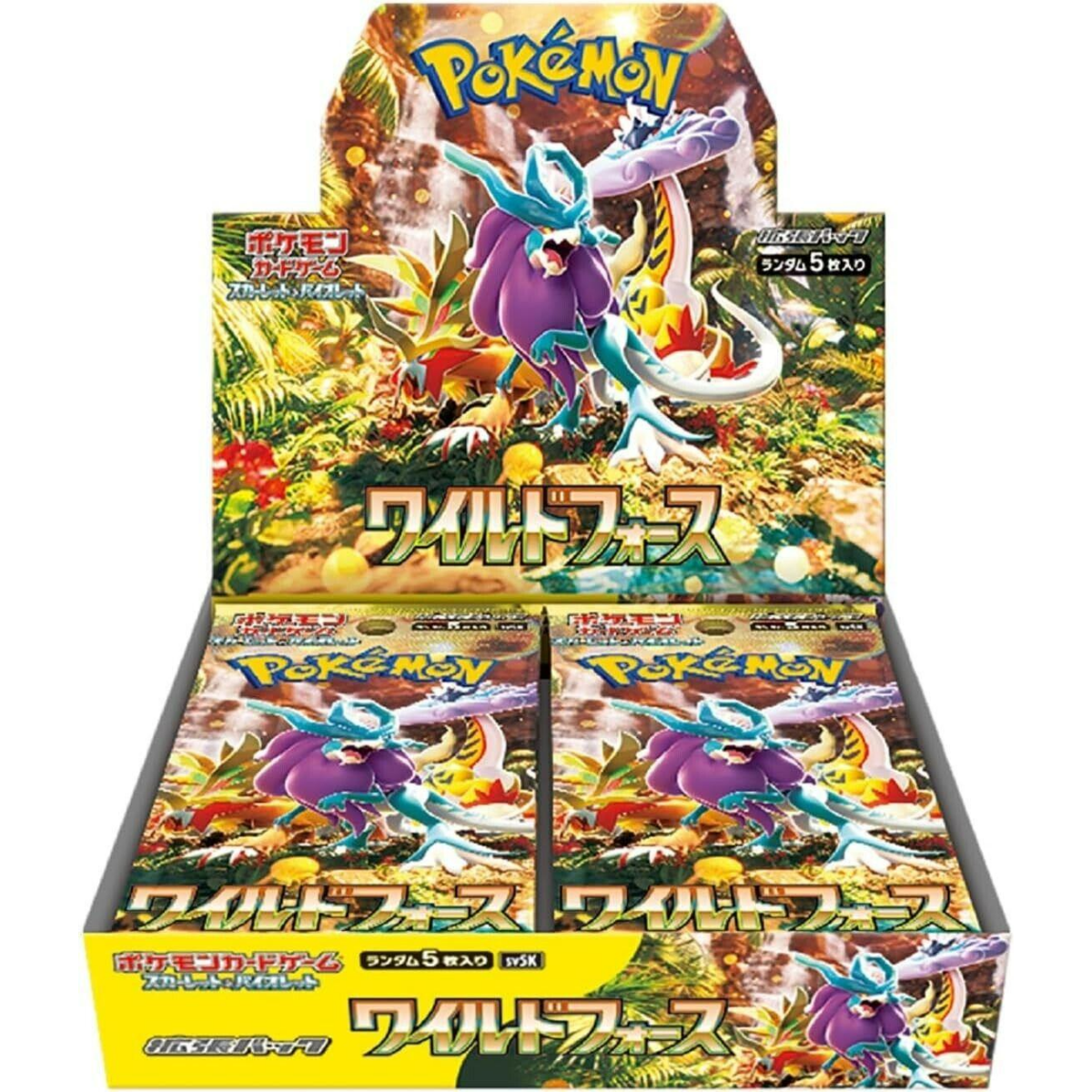 Pokemon Scarlet & Violet - SV5K - Wild Force Booster Box
